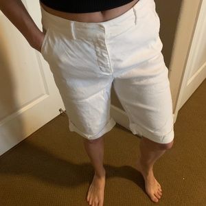 NYDJ White Shorts Size 6